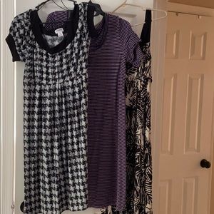 3 maternity dresses!! 1 motherhood and 2 Liz Lange